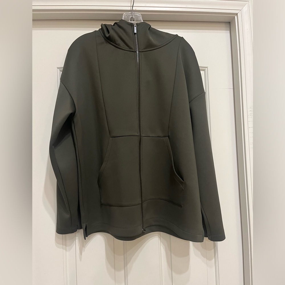 Aday Comfort Zone Zip Hoodie Green Size M